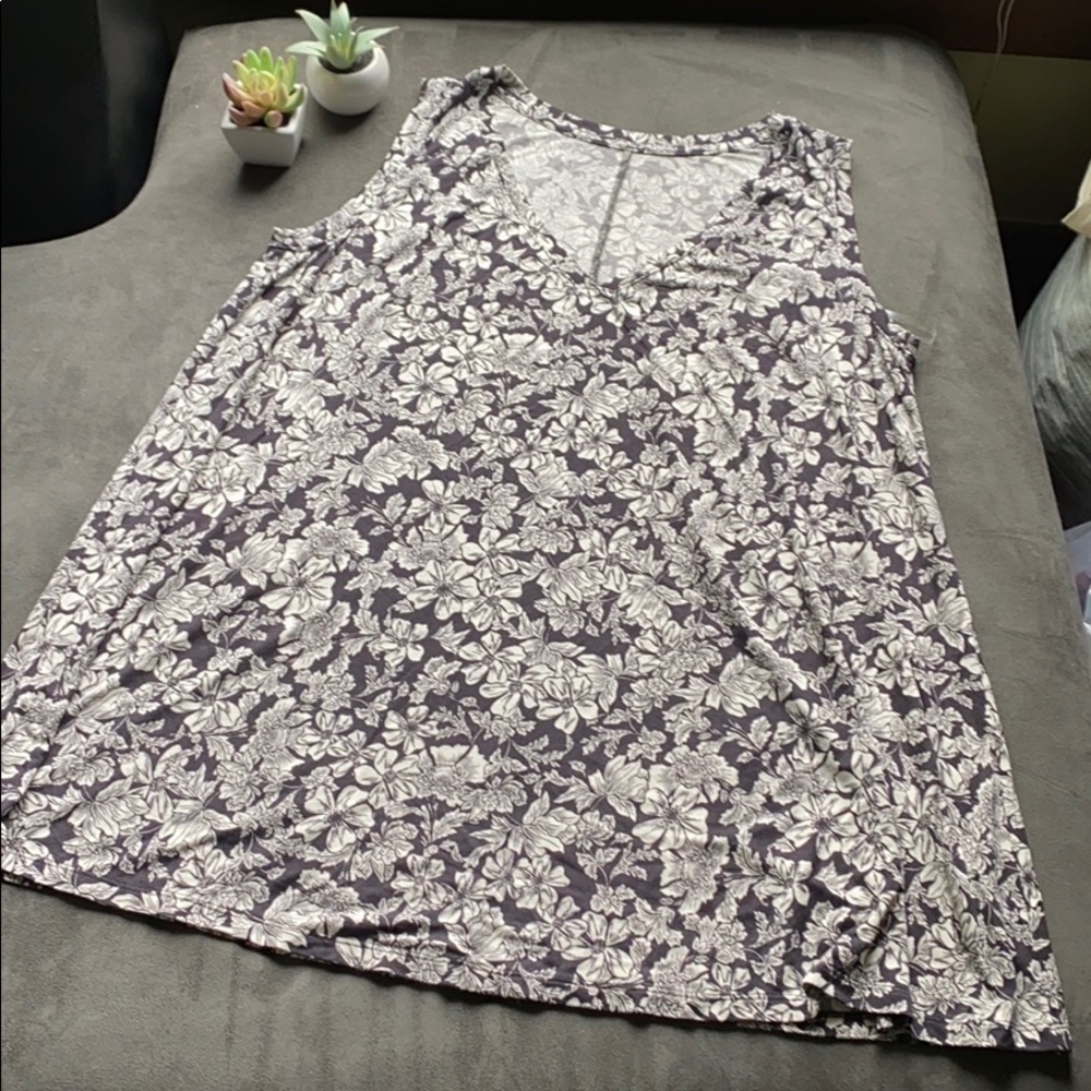 Floral Print Tank